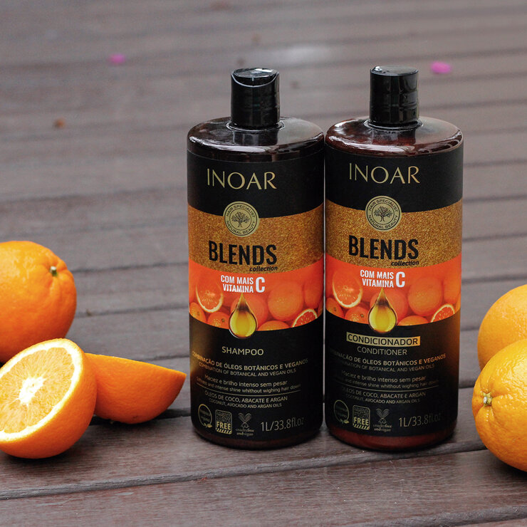 Inoar Blends Shampoo con Vitamina C 1l — Imagen 3 de 3
