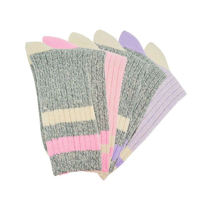 Khombu Calcetines 6 pares para Niños y Niñas Varias Tallas y Colores — Imagen 1 de 4