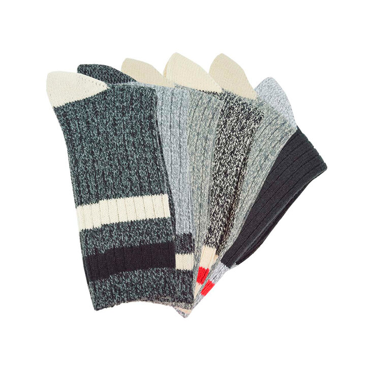 Khombu Calcetines 6 pares para Niños y Niñas Varias Tallas y Colores — Imagen 2 de 4