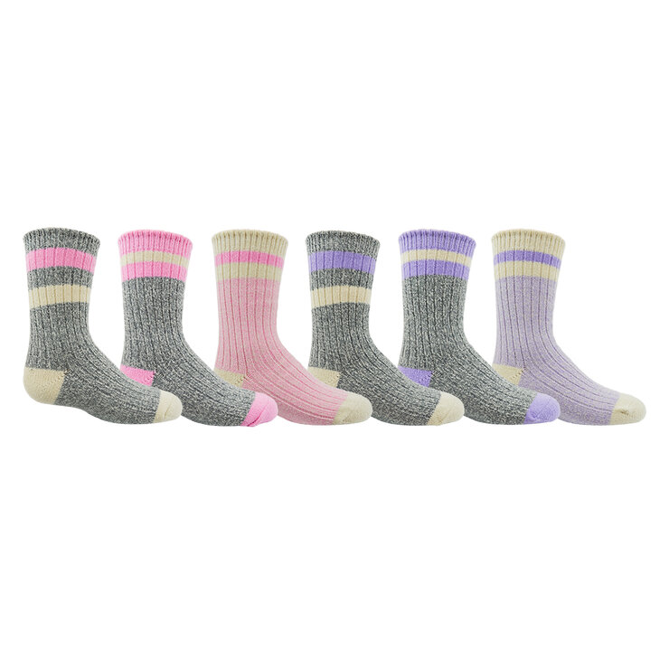 Khombu Calcetines 6 pares para Niños y Niñas Varias Tallas y Colores — Imagen 4 de 4