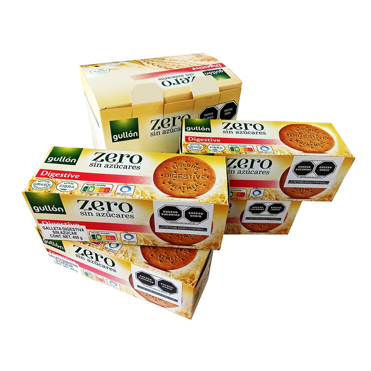 Gullón Galleta Digestiva Sin Azúcar 4 pzas de 400 g — Imagen 2 de 4