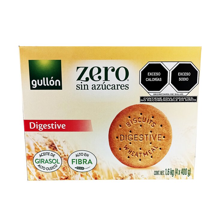 Gullón Galleta Digestiva Sin Azúcar 4 pzas de 400 g — Imagen 4 de 4