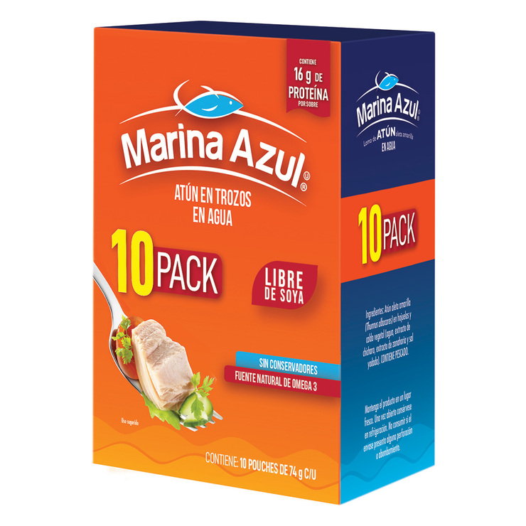 Marina Azul Atún 10 sobres de 74 g