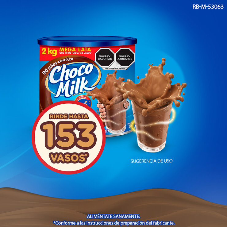 Choco Milk Chocolate en Polvo Fortificado 2 kg — Imagen 4 de 4