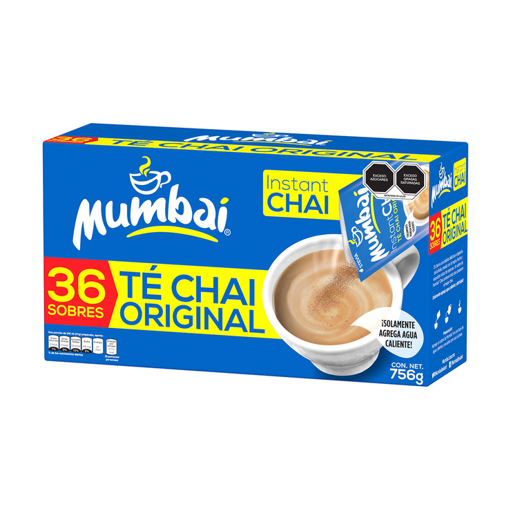 Mumbai Té Chai 36 sobres de 84 g — Imagen 1 de 3