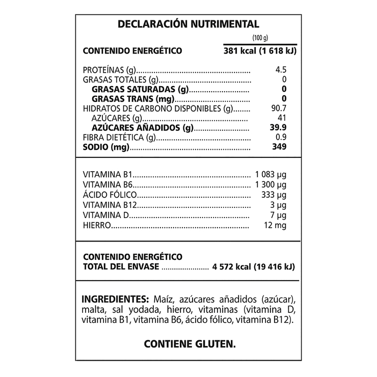 Zucaritas Cereal 1.2 kg — Imagen 2 de 3