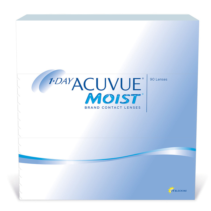 Lentes de Contacto, 1 Day Acuvue Moist, 90 piezas — Imagen 2 de 2
