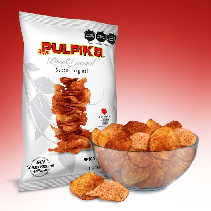 Pulpika Papas Sazón Natural Picante y Dulce 600 g — Imagen 3 de 4