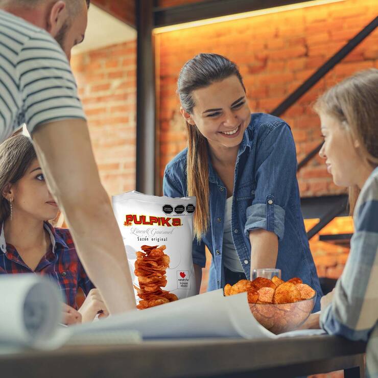 Pulpika Papas Sazón Natural Picante y Dulce 600 g — Imagen 4 de 4