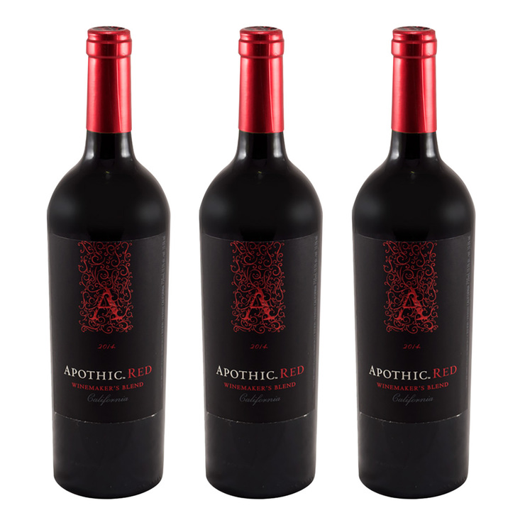 Vino Tinto Apothic Red 3/750ml