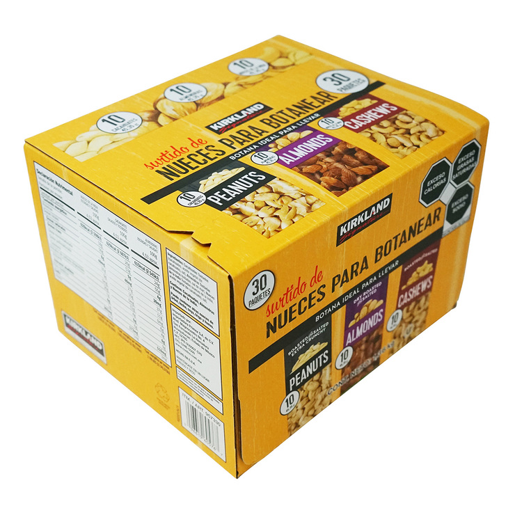 Kirkland Signature Nueces para Botanear Surtidas  30 pzas de 45.35 g — Imagen 1 de 4