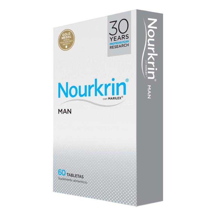 Nourkrin Man 60 Tabletas — Imagen 1 de 3