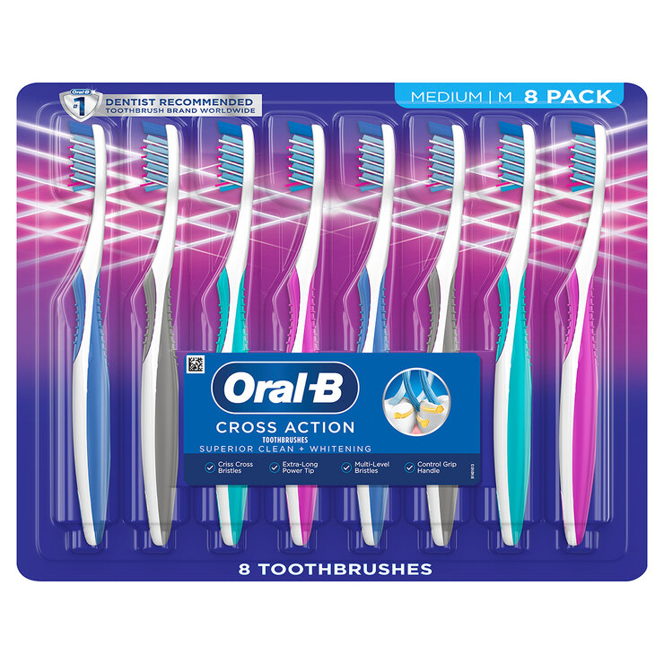 Oral-B Cepillos Dentales 8 pzas — Imagen 2 de 2