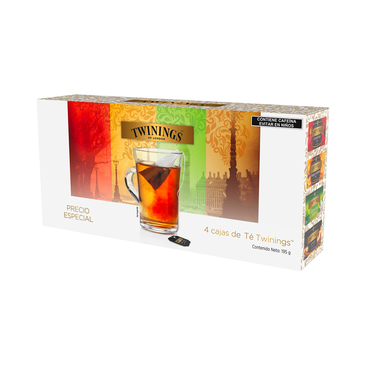 Twinings Surtido de Té 4 pzas de 25 sobres — Imagen 2 de 2