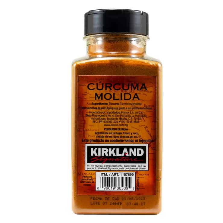 Kirkland Signature Cúrcuma en Polvo 340 g — Imagen 2 de 2