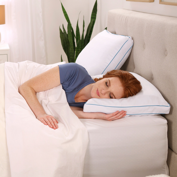 Purelux, Almohada Moldeable de Espuma de Memoria de Gel, 2 piezas — Imagen 1 de 4