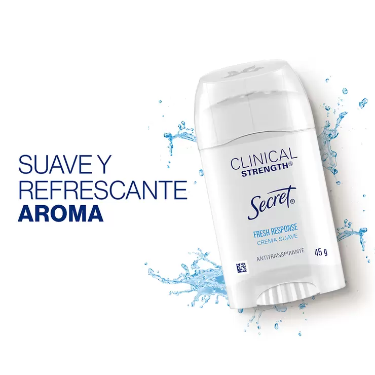 Secret  Antitranspirante en Crema Suave 3 pzas de 45 g — Imagen 4 de 4