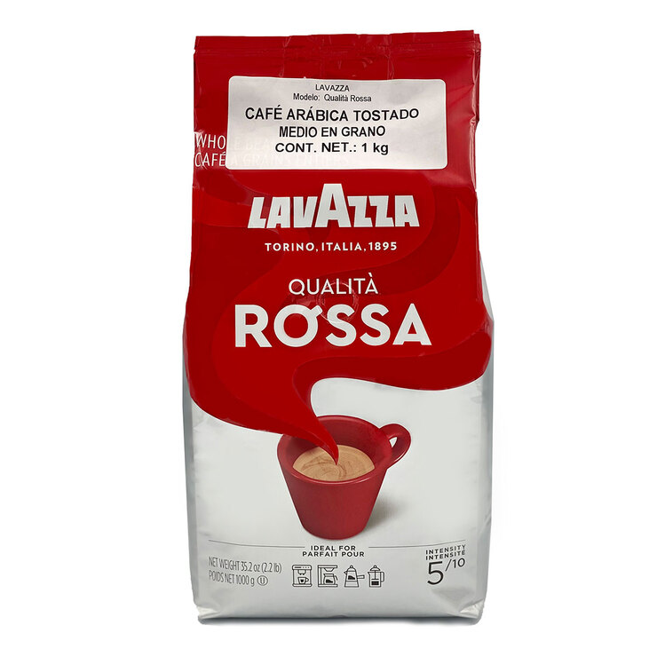 Lavazza Café Qualita Rossa Grano Entero 1 kg — Imagen 1 de 3