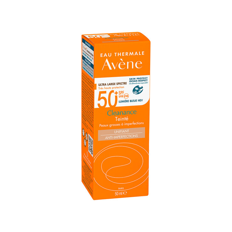 Avène - Cleanance Bloqueador Solar TriAsorB FPS 50+, 50ml, con color — Imagen 3 de 3