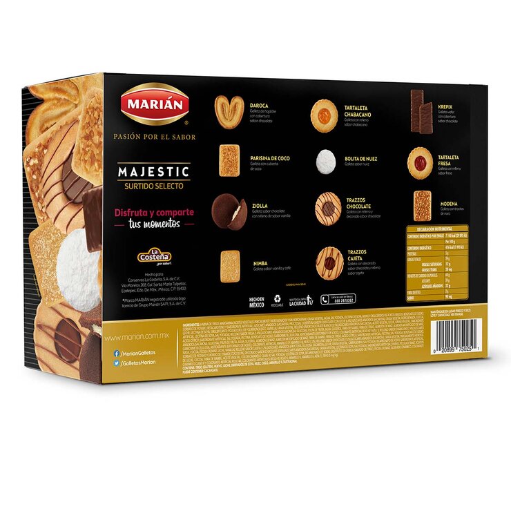 Marián Majestic Surtido Selecto de Galletas 1.5 kg — Imagen 3 de 3