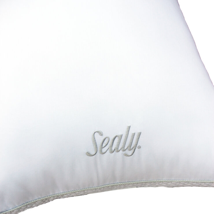 Sealy Juego de 2 Almohadas de Plumón Alternativo Hipoalergénicas Tamaño King — Imagen 3 de 4