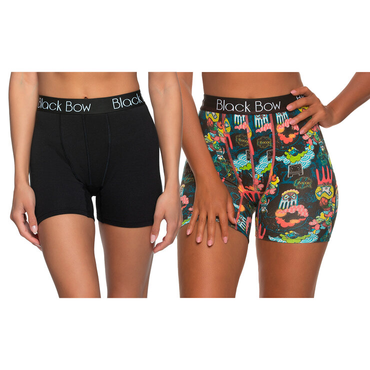 Black Bow Ropa Interior para Dama 2 Piezas Varias Tallas y Colores — Imagen 3 de 4