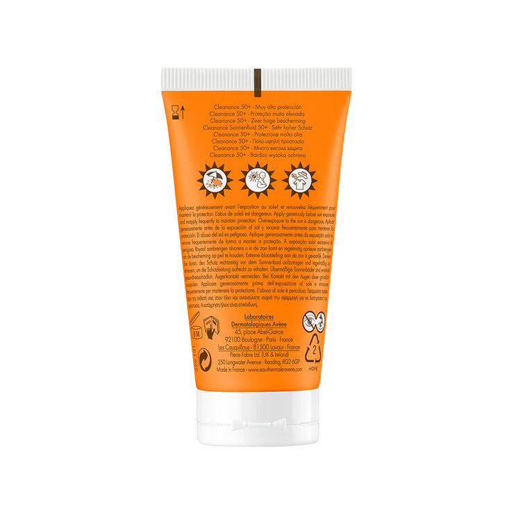 Avène Cleanance Bloqueador Solar TriAsorB FPS 50+, 50ml — Imagen 2 de 3