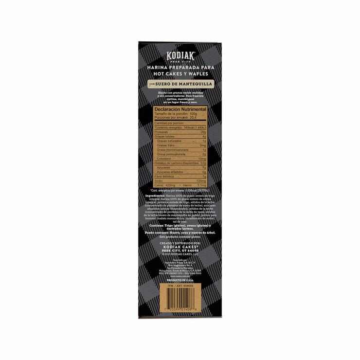 Kodiak Cakes Harina para Hot Cakes con Proteína 2.04 Kg — Imagen 3 de 4