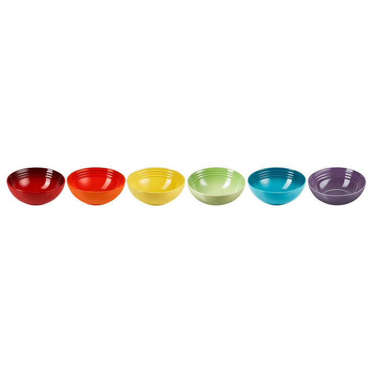 Le Creuset Juego de 6 Platos Hondos de 16cm — Imagen 1 de 4