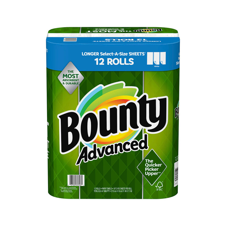Bounty Advanced Servitoalla 12 rollos de 110 hojas — Imagen 1 de 3