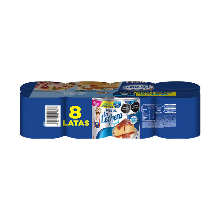 La Lechera Leche Condensada 8 pzas de 387 g — Imagen 2 de 4