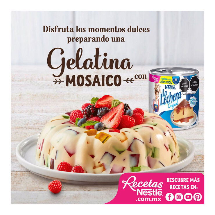 La Lechera Leche Condensada 8 pzas de 387 g — Imagen 3 de 4