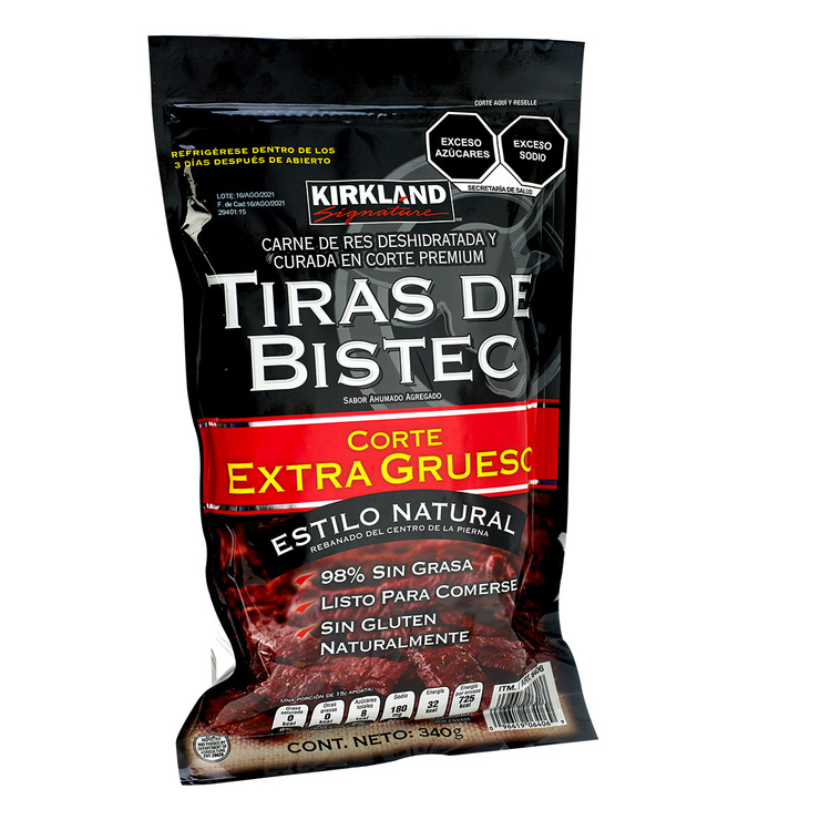 Kirkland Signature Tiras de Bistec Corte Extra Grueso 340 g — Imagen 1 de 3