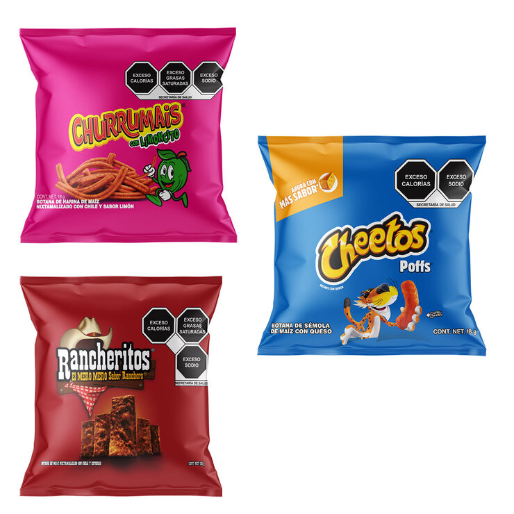 Sabritas Papas Surtidas Minis 50 pzas — Imagen 3 de 4