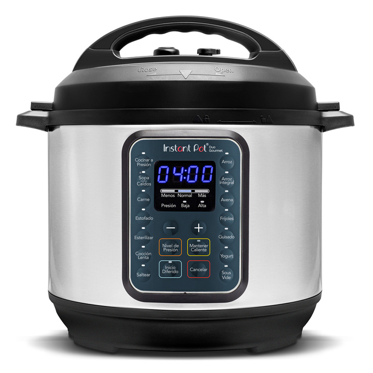 Instant Pot Duo Gourmet, Olla de Presión Eléctrica 9 en 1 con olla interior de acero inoxidable — Imagen 2 de 4
