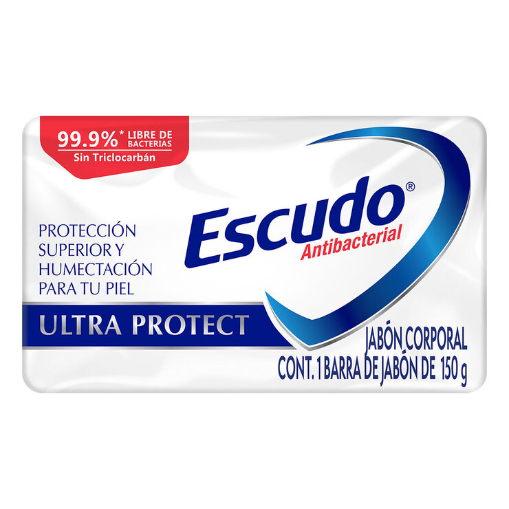 Escudo Ultra Protect Jabón en Barra 12 pzas de 150 g — Imagen 2 de 4