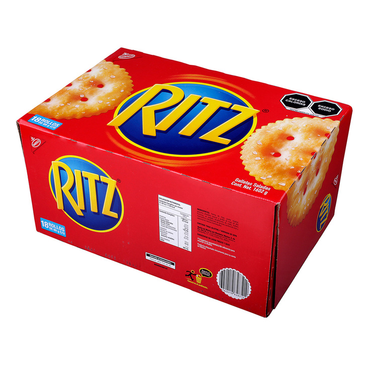 Ritz Galletas Saladas 18 pzas de 89 g — Imagen 3 de 3