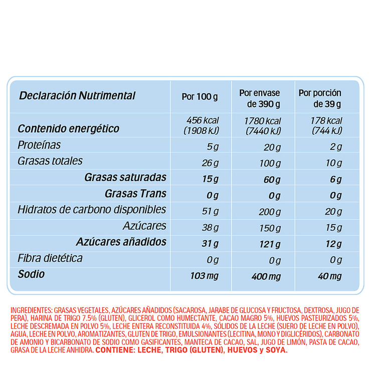Kinder Délice Pastelito con Cobertura a Base de Cacao 10 pzas de 39 g — Imagen 3 de 4