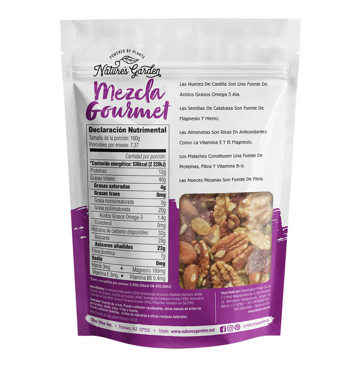 Nature's Garden Mezcla Gourmet de Nueces y Arándanos 737 g — Imagen 2 de 2