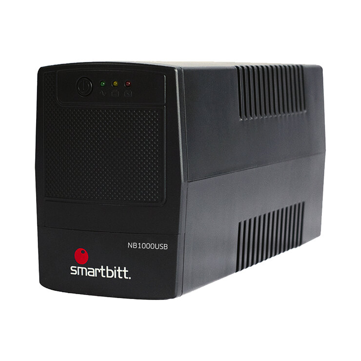 Smartbitt No Break Regulador y Supresor De Picos NB1000USB — Imagen 2 de 3
