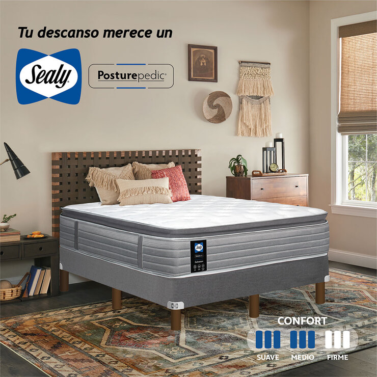 Sealy, Galveston, colchón queen size — Imagen 1 de 4