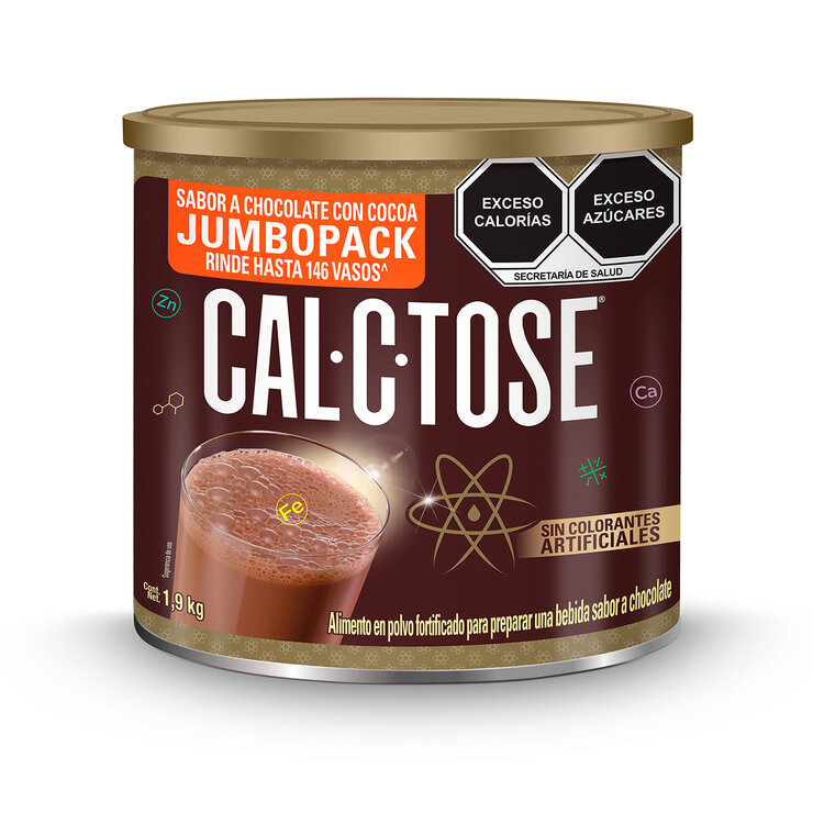 Cal-C-Tose Chocolate en Polvo Fortificado 1.9 kg — Imagen 1 de 4