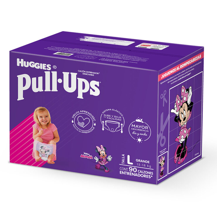Calzoncitos Entrenadores Etapa 5, Pull-Ups, 90 piezas