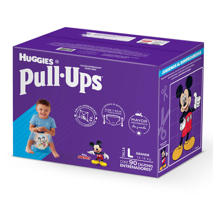 Calzoncitos Entrenadores Etapa 5, Pull-Ups, 90 piezas — Imagen 2 de 2