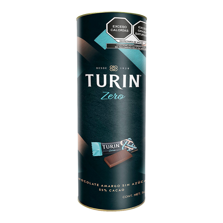 Turín Chocolate Amargo Sin Azúcar 500 g — Imagen 1 de 2