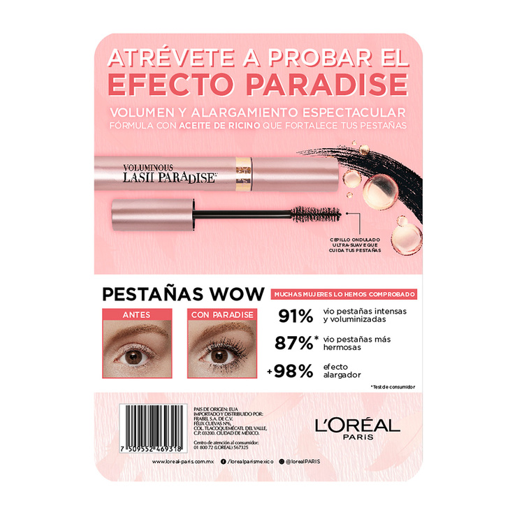 L'Oréal Mascara de Pestañas 2 pzas — Imagen 2 de 2