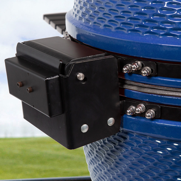 Louisiana Grills, Asador de Cerámica a Carbón Color Azul — Imagen 4 de 4