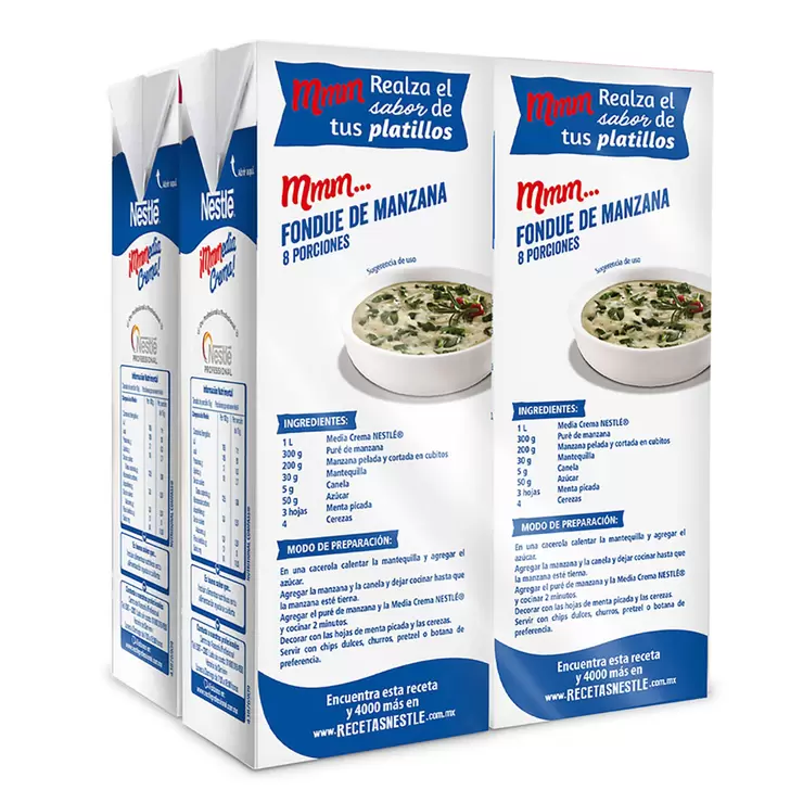 Nestle Media Crema 4 pzas de 1 kg — Imagen 2 de 4