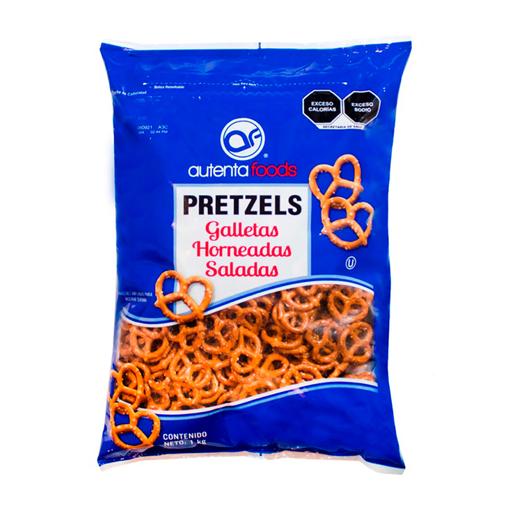 Autenta Foods Pretzels Galletas Horneadas Saladas 1 kg — Imagen 1 de 2