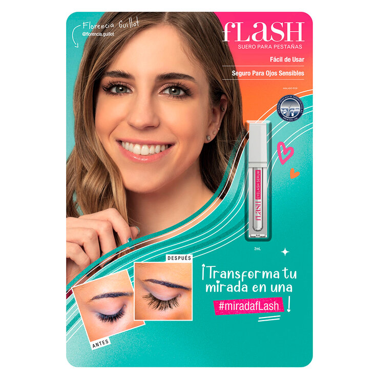 Flash Suero Amplificador de  Pestañas 2 ml — Imagen 1 de 3